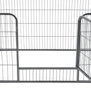 Hondenren puppyren met 4 kennelpanelen 70 cm hoog