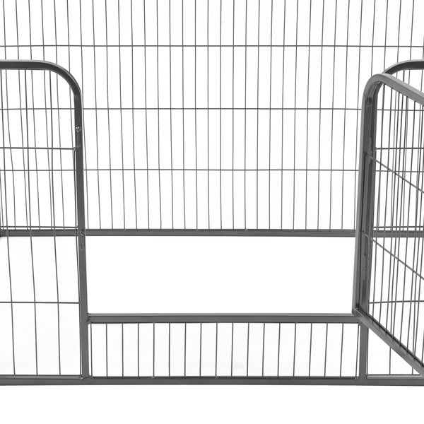Hondenren puppyren met 4 kennelpanelen 70 cm hoog