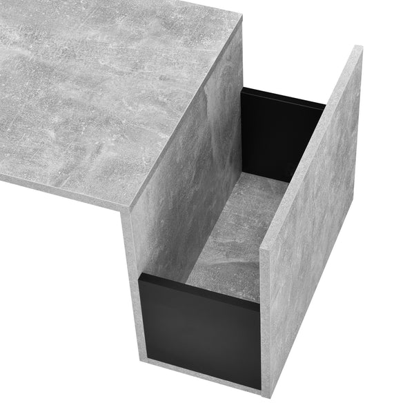 Salontafel Bollnas met opbergvak 90x45x35 cm - 4 varianten