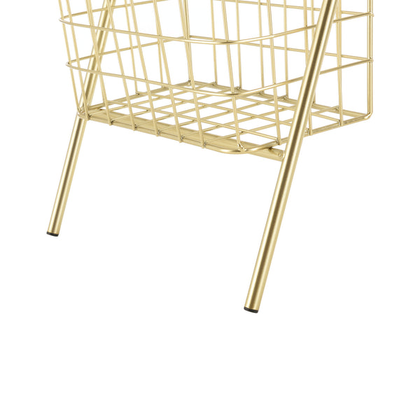 Bloempot trap ladder Hensies 106,5x26,5x55 cm messing