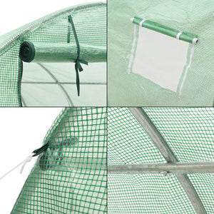 [en.casa] Tuinkas Dornbirn 300x300x200 cm groen