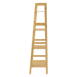 [en.casa] Opbergrek staand Vinje met 4 planken 48x32x123 cm