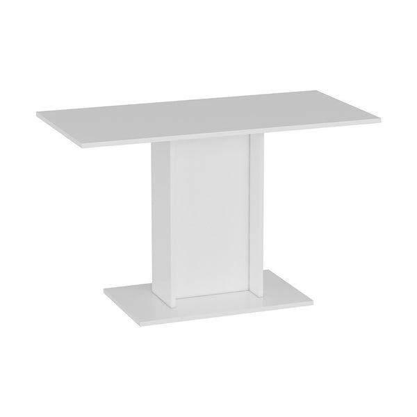 [en.casa] Eettafel Galten 75x120x60 cm wit