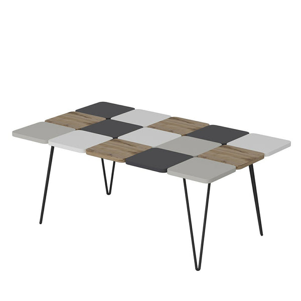 [en.casa] Salontafel Give 44x110x66 cm meerkleurig
