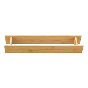 [en.casa] Handdoekrek voor wandmontage 41x8x5 cm bamboe
