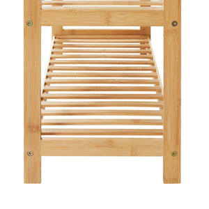 [en.casa] Schoenenrek Dammfleth 55x67,5x27 cm bamboe