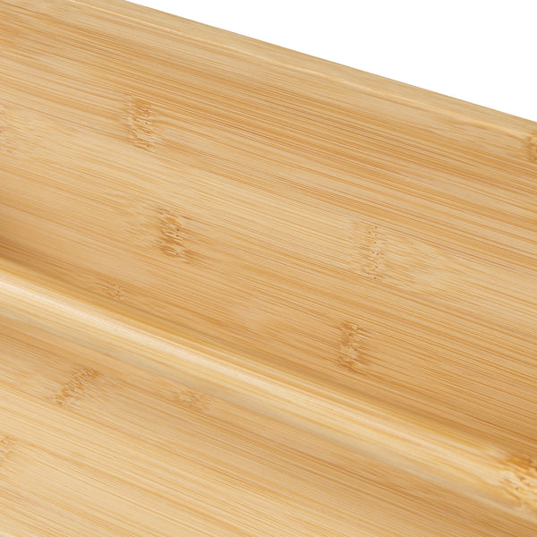 [en.casa] Wandrek Hareid met 3 planken 80x60x12 cm bamboe