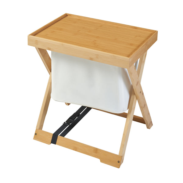 [en.casa] Picknicktafel Hattfjelldal opvouwbaar 53x48x32 cm bamboe