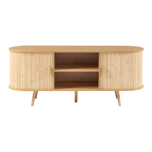 [en.casa] Dressoir Nordkapp 140x40x56 cm houtkleurig