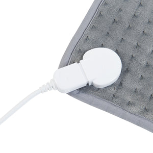 [en.casa] Elektrisch warmtekussen Bella 40x30 cm 80W grijs