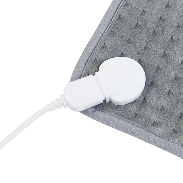 [en.casa] Elektrisch warmtekussen Bella 40x30 cm 80W grijs