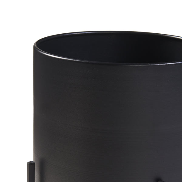 [en.casa] Plantenstandaard Orsa set van 3 zwart