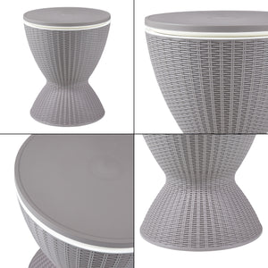 Koeltafel Atessa 58/82x48,5 cm 30 L lichtbruin casa.pro