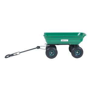 Bolderkar Corfinio 111x51x50 cm groen en zwart pro.tec
