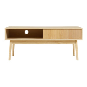 TV meubel Landskrona 115x40x48 cm eikenkleurig [en.casa]