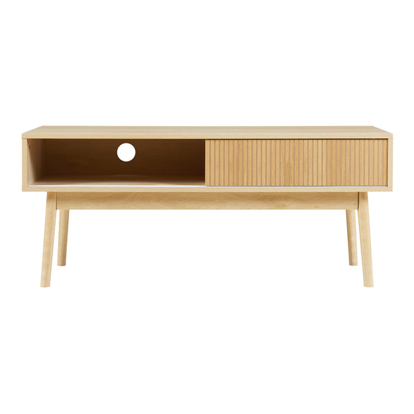 TV meubel Landskrona 115x40x48 cm eikenkleurig [en.casa]