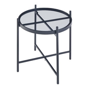 Salontafel Lier set van 2 zwart [en.casa]