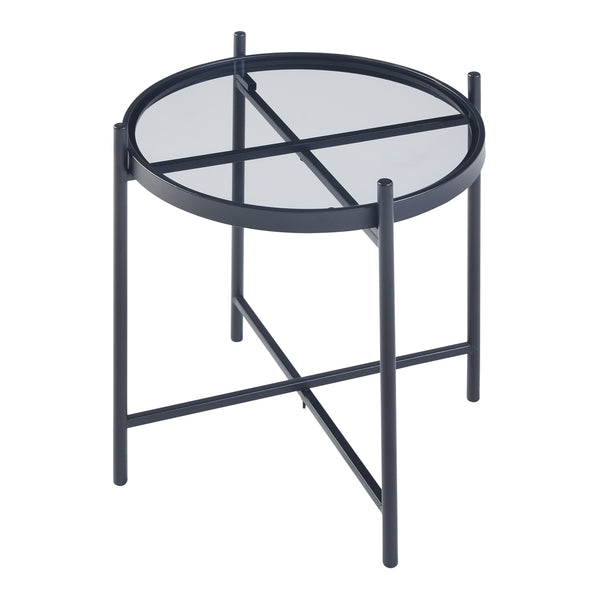 Salontafel Lier set van 2 zwart [en.casa]