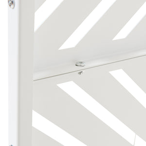 Scheidingswand Kekan wit 200x100x50 cm casa.pro