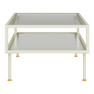 Salontafel Lindau 100x50x46 cm cremewit [en.casa]