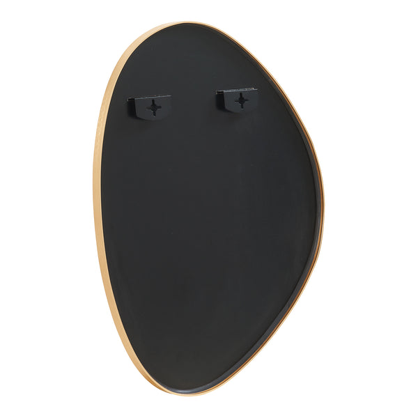 Wandspiegel Lardkapihond 75x53 cm goudkleurig [en.casa]