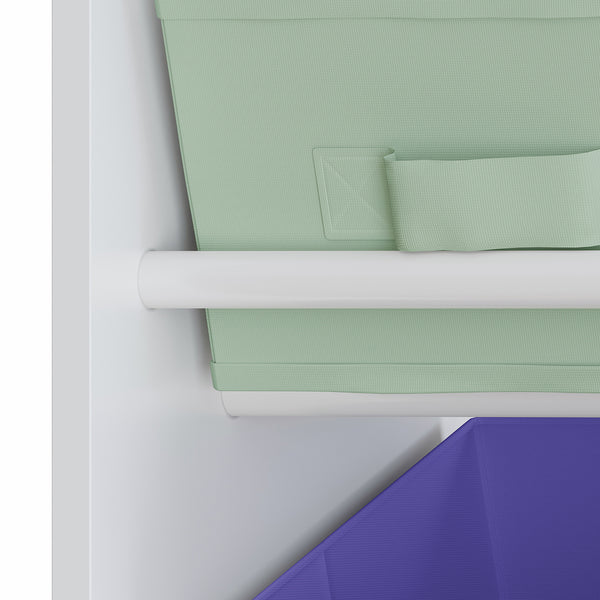 Kinderkast Farusa wit met Aqua Dream motief [en.casa]