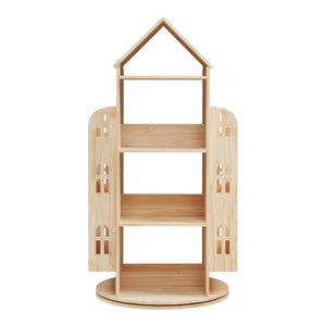 Kinderboekenkast Sanköre 122x64x43 cm naturel [en.casa]
