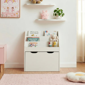 Kinderrek Sirlstalo 70x63x30 cm Wit [en.casa]