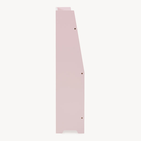 Kinderboekenrek Virer met 3 open vakken 78x60x18 cm roze [en.casa] 