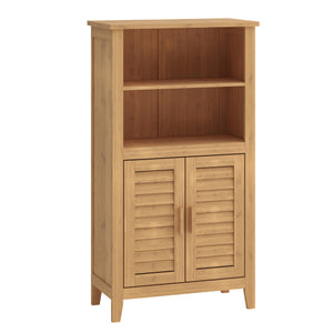 Bijzetkast Rirg 92x50x25 cm Bamboe Naturel [en.casa]