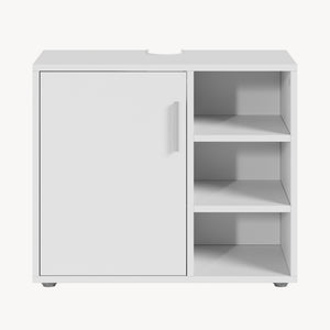 Waskomonderkast Kulaik 51x60x32 cm Wit [en.casa]