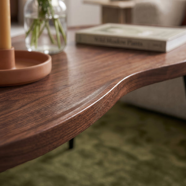 Salontafel Ken 100 x 60 x 47 cm walnootlook [en.casa]