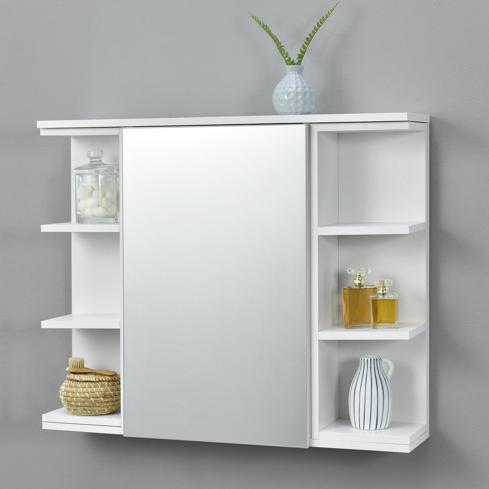Badkamerkast Harstad 64x80x20 cm Wit [en.casa] - premiumXL