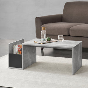 Salontafel Bollnas met opbergvak 90x45x35 cm - 4 varianten