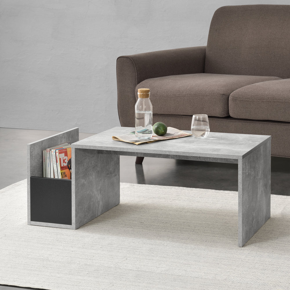 Salontafel Bollnäs 90x45x35 cm met opbergvak div. kleuren en.casa - premiumXL