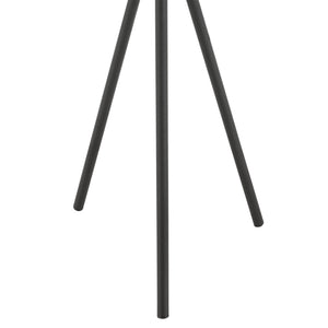 Bloempot op standaard Lasne set van 2 zwart en beige