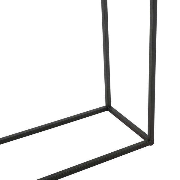 Bloempot op standaard Anderlues set van 2 zwart en messing