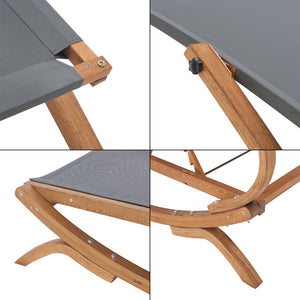 [en.casa] Dubbel ligbed Karystos met luifel 197x156x144 cm