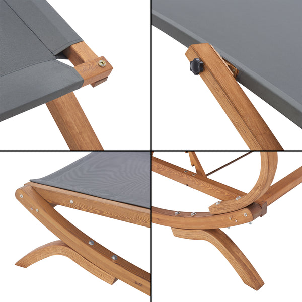 [en.casa] Dubbel ligbed Karystos met luifel 197x156x144 cm