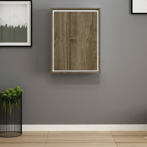[en.casa] Klaptafel voor wandmontage Greve wit en walnootkleurig