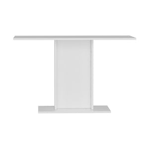 [en.casa] Eettafel Galten 75x120x60 cm wit