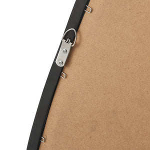 [en.casa] Spiegel Copertino hangend 70x50 cm zwart mat