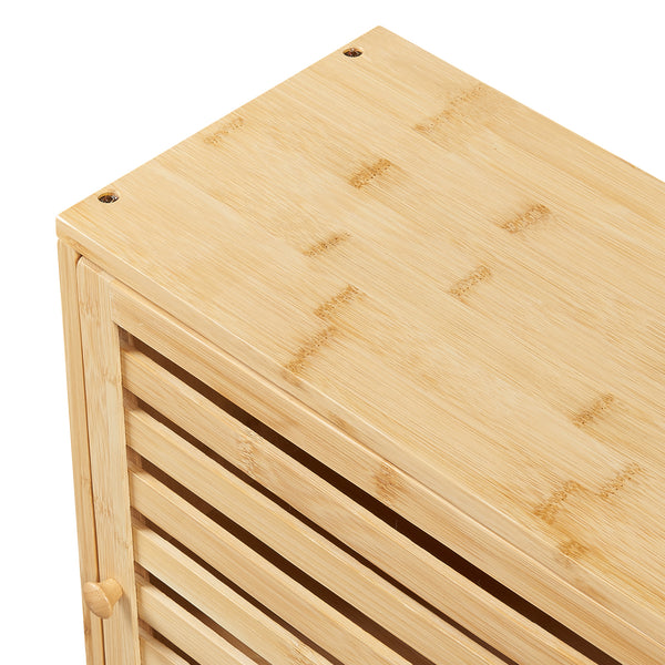 Badkamerkast Gjesdal 60x40x20 cm bamboe naturel [en.casa]