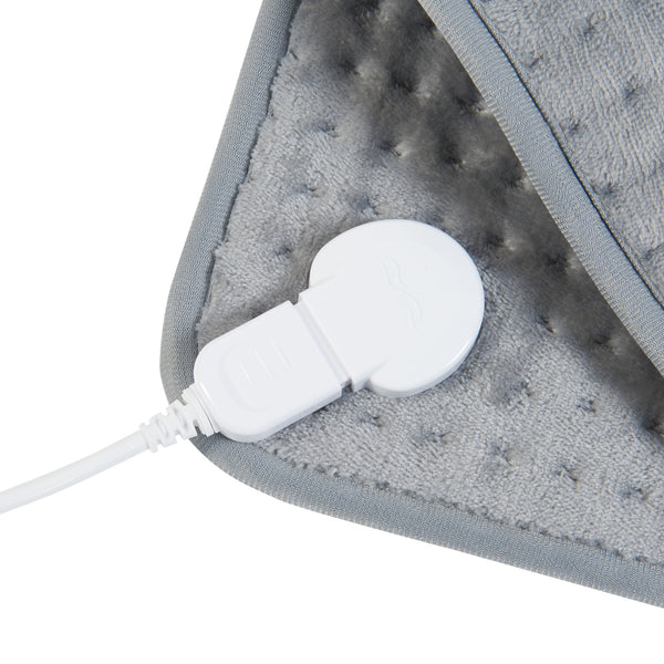 [en.casa] Elektrisch warmtekussen Borrello 65x45 cm 100W grijs