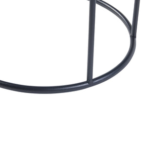 [en.casa] Plantenstandaard Osen set van 2 zwart