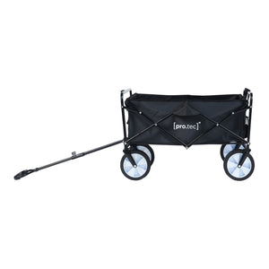 Bolderkar Stenlille strandkar 84x55x57 cm zwart pro.tec