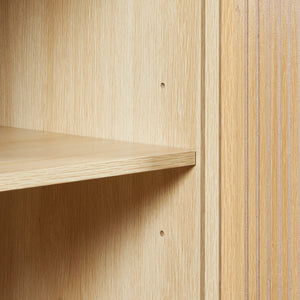 Commode Landskrona dressoir 90x115x40 cm eikenkleurig [en.casa]