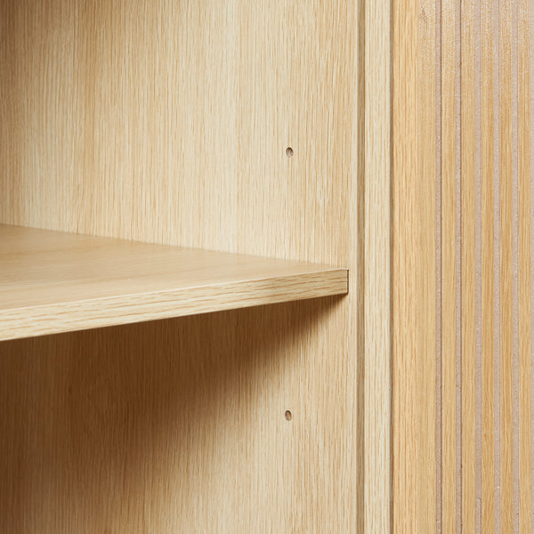 Commode Landskrona dressoir 90x115x40 cm eikenkleurig [en.casa]
