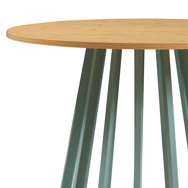 Eettafel Lensuu rond 80x76 cm [en.casa]