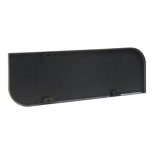 Wandspiegel Tarvindak 120x40 cm zwart [en.casa]